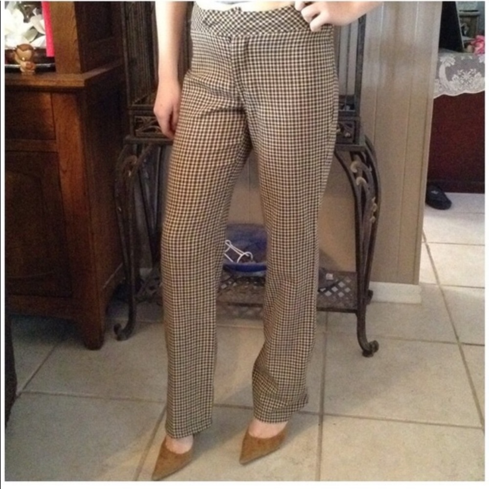 VINTAGE 80’s, BELL,  HIGH WAISTED NERDY PANTS 3/4